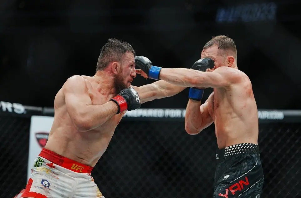 UFC готовит третий поединок между Петром Яном и Мерабом Двалишвили UFC готовит третий поединок между Петром Яном и Мерабом Двалишвили